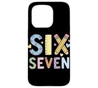 Six Seven School Matching Squad Teacher Student 6th 7th Grad Coque pour iPhone 15 Pro