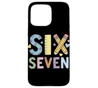 Six Seven School Matching Squad Teacher Student 6th 7th Grad Coque pour iPhone 15 Pro Max