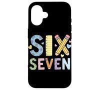 Six Seven School Matching Squad Teacher Student 6th 7th Grad Coque pour iPhone 16