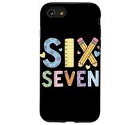 Six Seven School Matching Squad Teacher Student 6th 7th Grad Coque pour iPhone SE (2020) / 7/8