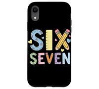 Six Seven School Matching Squad Teacher Student 6th 7th Grad Coque pour iPhone XR