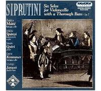 Six Solos Pour Violoncelle Avec La Basse Continue Opus 7