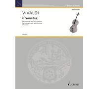Six Sonatas: cello and basso continuo.