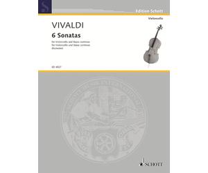 Six Sonatas: cello and basso continuo.