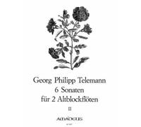 Six Sonatas For Two Treble Recorders Volume 2 / Recueil