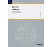 Six Sonatas: op. 2/4-6. flute and basso continuo.