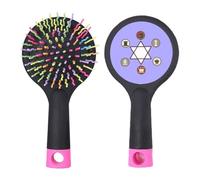 Six Star Front Invincibility Sign Brosse à cheveux démêlante Base coussin