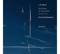 KIM KASHKASHIAN - SIX SUITES FOR VIOLA SOLO (BWV 1007-1012) 2 CD NEUF