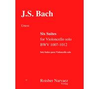 Six Suites for Violoncello solo: BWV 1007 - 1012 (URTEXT EDITION)