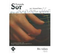 Six valses. Trio/Quatuor de Guitares. Conducteur + Parties