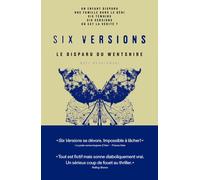 Six versions - Tome 3 Le Disparue du Wentshire - Matt Wesolowski - Les Arenes Eds - broché - Roman