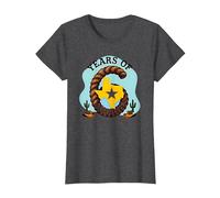 Six Years of Lone Star Cadeau d'anniversaire Amusant Texas T-Shirt, Femme, Chiné Foncé, 3XL