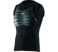 Six2 Kit sans Manches de Protection All Black-S, Unisexe Adulte