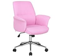 SixBros. Chaise de Bureau Rose 0704M/3673