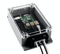Sixfab Boîtier extérieur pour projet IP65 | Pour Raspberry Pi & Arduino et cartes de développement | D : 12,9 x 21,3 x H : 5,8 cm | Résistant à la poussière/à l'eau | IoT