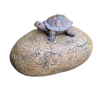 Sixfox Cachette de clés pour l'extérieur, pierre avec compartiment secret, cachette de clé, cachette secrète, cachette de geocaching, cachette de clés pour l'extérieur