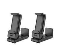 Sixfox Lot de 2 supports de téléphone portable universels pour avion | Pour siège d'avion et table, pour les voyages et le bureau, support pour smartphone, compatible universel