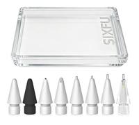 SIXFU 8 styles d'embouts pour Apple Pencil - Plusieurs embouts durables pour Apple Pencil Pro - Embouts pour Apple Pen/USB-C/1ère/2ème génération, accessoires compatibles avec iPad Pencil Tips