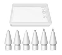 SIXFU Lot de 6 embouts améliorés pour Apple Pencil 2e/1ère génération/USB-C/Pencil Pro