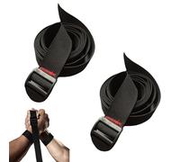 SIXHAOBU 2 Pieces Sangle de Compétition de Bras de Fer Fixe Bande d'exercice Antidérapante, Ceinture D'Entraînement de Bras de Fer, Convient pour le bodybuilding, la gymnastique, l'entraînement