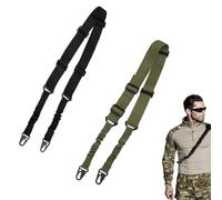 SIXHAOBU 2Pcs Sangle de Fusil à Deux Points, Bretelles à Fusils de Chasse,Sangle Tactique pour Fusil, Sangle Tactique pour Sports Extérieurs et Chasse