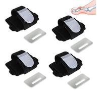 SIXHAOBU 4 Pièces Redresseur pour Orteils en Marteau,Bandages pour Orteils,Bandages pour Attelle d'orteil en Marteau pour Orteils en Marteau pour Corriger les Cassés