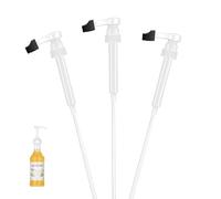 SIXHAOBU Lot de 3 Pompes doseuses de 1 l de sirop, Pompe sirop, Pompe doseuse pour Boisson pour Bouteille en Verre pour Monin de la Pompe de Rechange