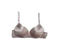 SIXIULIYU Soutien-gorge 100 % soie sans fil Soie Naturelle Pure soie Réglable Respirant Doux Femmes Soutien-gorge - Beige - B
