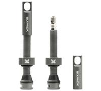Sixpack Racing - Tubeless Ventile 44mm - Valve de vélo - 44 mm - dark titanium