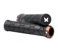 Sixpack Racing - Z-Trix AL - Poignées de vélo - Ø 28 mm - black / bronze