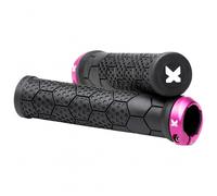 Sixpack Racing - Z-Trix AL - Poignées de vélo - Ø 28 mm - black / pink