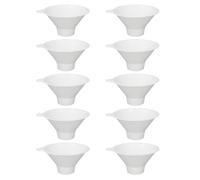 SIXRUN 10pcs Collecteur de Pierres Rénales de Toilettes, Entonnoir Filtrant D'analyse D'urine avec Passoire en Filet, Rinçage Facile pour la Maison et les Installations, Matière