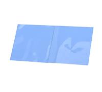 SIXRUN 2 Pièces 100 Mm X 100 Mm X 1 Mm Coussin Thermique pour Processeur, Résistance aux Hautes Températures, Conduction Thermique en Silicone Souple avec Une Bonne malléabilité pour