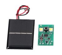 SIXRUN 2 Set Panneau de Commande D'éclairage Solaire Temps de Contrôleur de Lampe Solaire à Long Terme pour Le Jardin 1.2 V, Ensemble Complet avec Panneaux et adapté aux Lumières Nocturnes