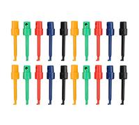 SIXRUN 20Pcs Crochet de Test, Structure Simple Facile à Utiliser avec Ressort Intégré pour Tester IC Réparer Téléphones Mobiles Produits Micro Électroniques (grand crochet d'essai)