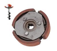 SIXRUN 76mm Embrayage à Masselottes, Pièce d'embrayage en Fer pour Débroussailleuse 63CC avec Haute Dureté et Bonne Ténacité pour Usage Agricole et Forestier