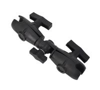 SIXRUN 8.1in Bras à Cliquet Pivotant Double Douille pour Montures RAM Composants de Balle de Taille C 1.5in avec Rotation à 360 Degrés Charge Statique de 10.5lbs 3lbs