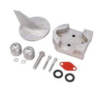 SIXRUN 888756Q04 Kit Anode avec Aluminium pour Mercruiser Mr ou Alpha One Drive, 1984-1991 Remplacement, Numéros de Pièce 888756A2, 888756Q02