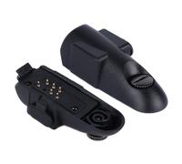 SIXRUN Adaptateur Audio Portable Walkie-Talkie 7 Broches vers 2 Broches | Compatible avec GP340 GP328 GP338, Matériau ABS Robuste, Cache Anti-poussière, pour Usage Intérieur et Extérieur