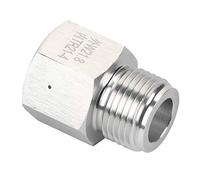 SIXRUN Adaptateur de Bouteille CO2, TR21.4 vers W21.8-14 pour Soda Keg,
