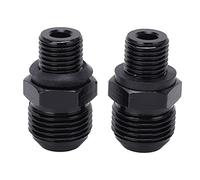 SIXRUN Adaptateur de Refroidisseur d' de Transmission, Raccord en Alliage d'aluminium pour GM Turbo 350 400 4L60E 200R, Adaptateur Durable Haute Résistance, Remplacement Parfait pour les Amateurs