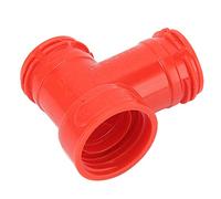 SIXRUN Adaptateur en T pour Bouchon de Carbonatation de Baril de Bière pour Brassage sans Oxygène, Adaptateur à 3 Voies pour Accessoires de Fût de Bière, Bouchon de Remplissage de Bouteilles en PET