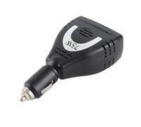 SIXRUN Adaptateur Onduleur 75 W vers CA avec Sortie USB pour Visites Autonomes et Utilisation en Extérieur