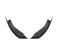 SIXRUN Ailettes d'aération de Pare-Chocs Avant, Garniture Canard ABS Résistante à la Chaleur pour 2018-2023, Améliore l'aérodynamisme et Le Style