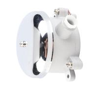 SIXRUN Alarme Incendie Cloche en Aluminium Durable Alliage de Sonnerie Forte pour L'évacuation D'urgence, Idéale pour les Environnements à Usage Sûr et les Utilisateurs Soucieux de la sécurité (24V)