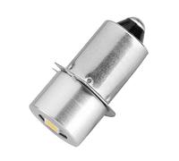 SIXRUN Ampoule LED Torche, Culot P13.5S 1W 3-9V Haute Luminosité 100-110LM Remplacement pour Lampe de Poche Torche Lampe de Travail D'Urgence (6V)