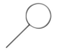 SIXRUN Anneau de Support de Laboratoire en Acier Inoxydable, Outil Fiable et Durable pour Bancs D'essais Biologiques et Chimiques, 1 X Anneau de Support pour étudiants et Professionnels de (120mm)