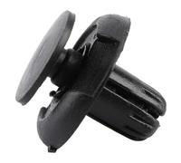 SIXRUN Attaches en Plastique, Clips de Garniture de Rivet de Retenue de Voiture Noirs pour Panneau de Protection contre les éclaboussures de Pare-chocs, avec Numéro OE 91501S04003 (Cent paquets)