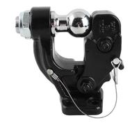 SIXRUN Attelage de Remorque Combiné 8 Tonnes, Bille 2 Pouces, Acier Forgé, Capacité 16000 LB, pour Camping-Car et Véhicule Tout-Terrain