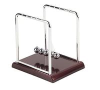 SIXRUN Balance Pendule Balle Jouet éducatif Balançoire Bureau Ornement pour Maison Bureau étude Décoration (Grande Boule de Billard carrée)